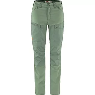 Spodnie rowerowe - Fjällräven Damskie spodnie Abisko Midsummer Zip Off W, zielone (Jade Green-Patina Green), 42 - grafika 1