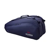 Torby sportowe - Torba na rakiety Wilson US OPEN 2025 TOUR 12PK Navy - miniaturka - grafika 1
