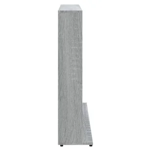 Szafka na płyty CD, szary dąb sonoma, 102 x 23 x 89,5 cm - Szafki biurowe - miniaturka - grafika 6