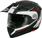 Kaski motocyklowe - Premier Kask X-Trail Mo 92 Bm,Czarny/Biały, S - miniaturka - grafika 1