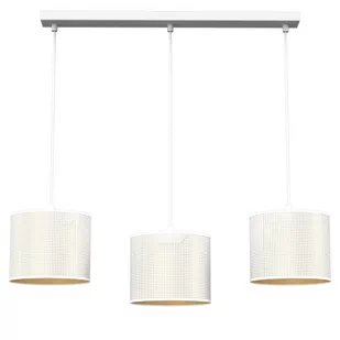 Lampa wisząca z trzema ażurowymi osłonami LX 5267 z serii LOFT SHADE - Lampy sufitowe - miniaturka - grafika 1
