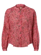 Koszule damskie - BOSS Orange - Bluzka damska  C_Berday, wyrazisty róż|wielokolorowy - miniaturka - grafika 1