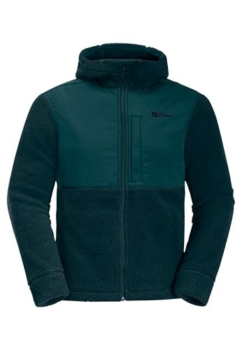 Jack Wolfskin Męska kurtka polarowa z kapturem Rockslicht Jkt M