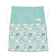 Worki na buty - St. Right Worek Szkolny Sportowy Gimnastyczny Na Buty Obuwie Do Szkoły Na Basen Trening Charming Cats - miniaturka - grafika 1