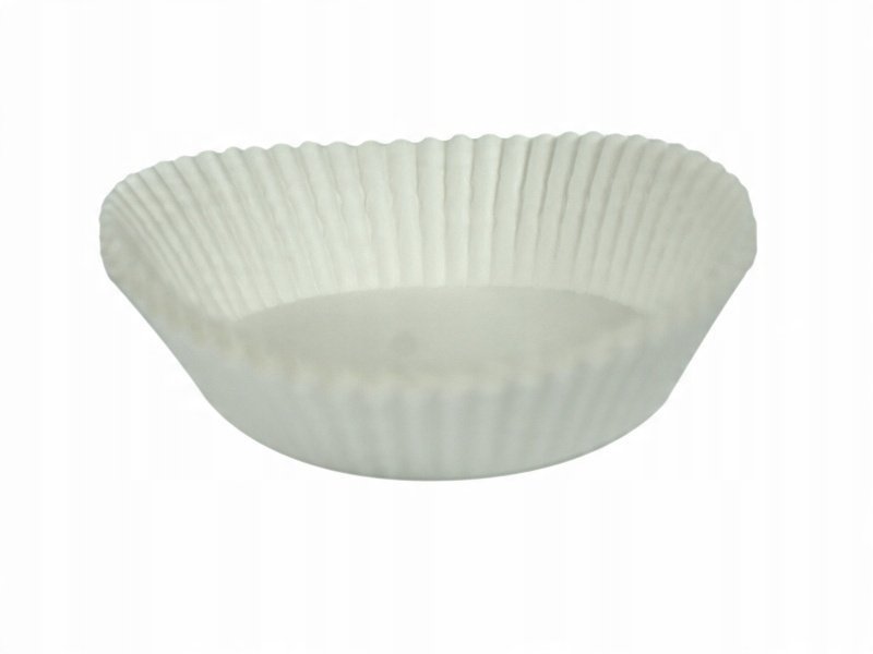 Foremki do ciast 65x20 (BD) białe /1000 sztuk
