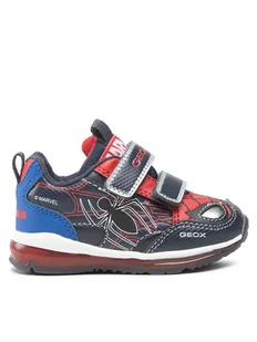 Geox Sneakersy B Todo B. A B2684A 0CE54 C0735 Granatowy - Buty dla chłopców - miniaturka - grafika 1