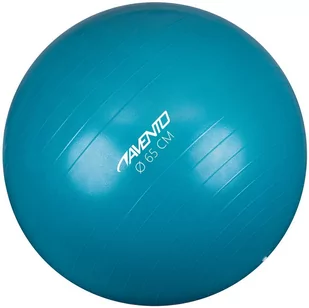 Avento Piłka gimnastyczna do ćwiczeń fitness niebieska 65cm - Piłki do ćwiczeń - miniaturka - grafika 1