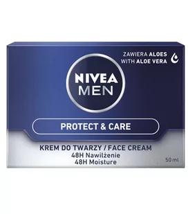 Nivea For Men - krem nawilżający 50ml - Kosmetyki do pielęgnacji twarzy męskie - miniaturka - grafika 1