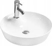 Umywalki - Umywalka Mexen Mexen Arlena umywalka nablatowa 43 x 43 cm biała - 21264300 - miniaturka - grafika 1