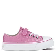 Buty dla dziewczynek - Trampki Sprandi YL201406(IV)DZ Różowy - miniaturka - grafika 1