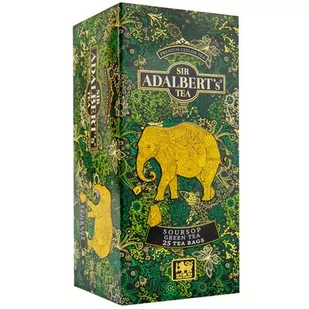 Sir Adalbert's Tea Sir Adalbert's Soursop Green Tea 25 torebek 1857 - Herbata - miniaturka - grafika 1
