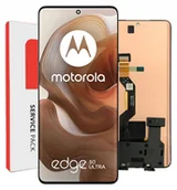 Części serwisowe do telefonów - ORYGINAŁ WYŚWIETLACZ EKRAN LCD SZYBKA DOTYK DO MOTOROLA EDGE 50 ULTRA - miniaturka - grafika 1