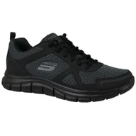 Buty trekkingowe męskie - Skechers Track, męskie buty treningowe, Czarne - miniaturka - grafika 1
