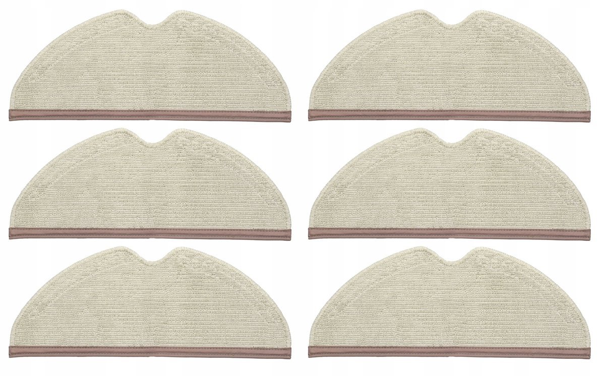 6x MOP ŚCIERKA do Roborock S5 S6 S5 max S6max S50 S55 S60 Q5 Q7+ Q8 MAX