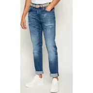 Spodnie męskie - BOSS ORANGE Jeansy ONYX Slim Fit - miniaturka - grafika 1