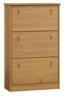 Szafki na buty - Szafka na buty sosnowa nr3 olcha - miniaturka - grafika 1
