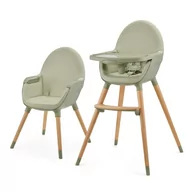 Krzesełka do karmienia - Kinderkraft, Fini 2, krzesełko do karmienia, Green - miniaturka - grafika 1