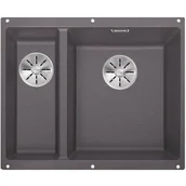 Zlewozmywaki - Blanco SUBLINE 340/160-U szarość skały prawa 523559 - miniaturka - grafika 1
