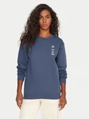 Bluzy damskie - Roxy Bluza Surf Stoked ERJFT05018 Niebieski Regular Fit - miniaturka - grafika 1