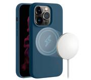 Etui i futerały do telefonów - Vivanco Mag Hype do iPhone 14 Pro (niebieski) - miniaturka - grafika 1