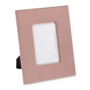 Ameliahome Ramka Na Zdjęcia Velvo 19X24 Różowa - Ramki na zdjęcia - miniaturka - grafika 1