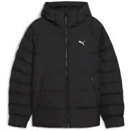 Kurtki męskie - Kurtka męska Puma Mono Hooded Jacket Rozmiar: M / Kolor: czarny - miniaturka - grafika 1