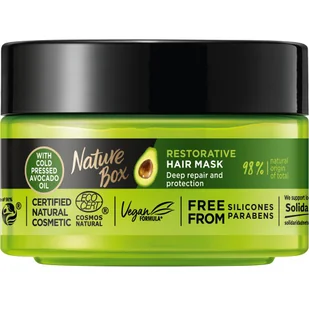 Nature Box Nature Box Maska do włosów Avokado Oil 200ml - Maski do włosów - miniaturka - grafika 2