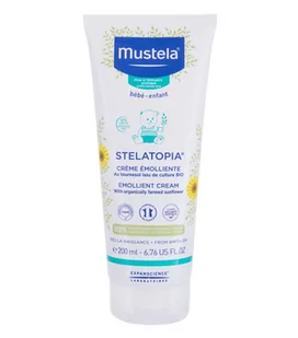 Mustela Bébé Stelatopia Emollient Cream 200 ml Krem do twarzy na dzień - Kremy dla dzieci - miniaturka - grafika 1