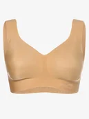Biustonosze - sloggi - Biustonosz damski ZERO Feel z wypełnieniem, beżowy - miniaturka - grafika 1