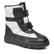 Buty dla dziewczynek - Śniegowce Geox J Willaboom Girl B A J36HWD 0FU54 C0404 D White/Black - miniaturka - grafika 1