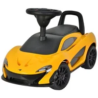 Chodziki - Jeździk Samochód Auto Pchacz Dla Dziecka Mclaren P1 Żółty - miniaturka - grafika 1