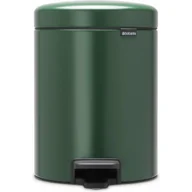 Kosze na śmieci - Brabantia Kosz na śmieci kuchenny pedałowy 5L NewIcon zielony Pink 304026 304026 - miniaturka - grafika 1