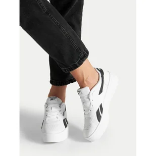Sneakersy Reebok Court Advance Surge 100202648 Biały - Sneakersy damskie - miniaturka - grafika 1