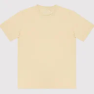 Koszulki męskie - Bawełniany gładki t-shirt męski w kolorze żółtym Pako Lorente roz. M - miniaturka - grafika 1