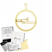 Wisiorki - Zawieszka Złota Puzon Wisiorek 925 Prezent Biżuteria GRAWER GRATIS - miniaturka - grafika 1