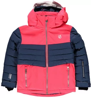 Kurtki i płaszcze dla dziewczynek - Dare 2b Kurtka narciarska "Freeze Up" w kolorze granatowo-różowym - grafika 1