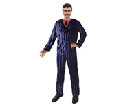 Dodatki do strojów karnawałowych - Zestaw dla dorosłych Gotycki ojciec (bluzka, spodnie, kołnierz z krawatem ), rozm. M - miniaturka - grafika 1