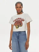 Koszulki i topy damskie - Wrangler T-Shirt 112350282 Biały Regular Fit - miniaturka - grafika 1