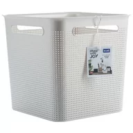 Koszyki łazienkowe - Rotho Brisen pojemnik łazienkowy 18 l biały 1024001100 - miniaturka - grafika 1