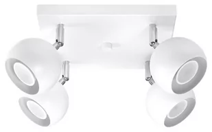 Sollux Lighting Plafon OCULARE 4 biały - Lampy sufitowe - miniaturka - grafika 1