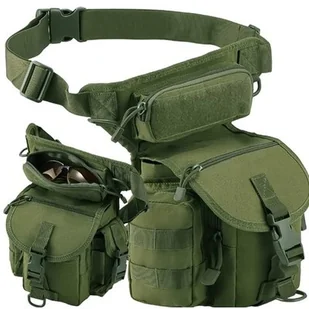EXTRALINK MILITARY TORBA SASZETKA BIODROWA NA NOGĘ WOJSKOWA TAKTYCZNA MIL-661 - Księgarnia OUTLET - miniaturka - grafika 1