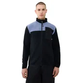Bluzy męskie - Męski polar rozpinany bez kaptura Quiksilver Aker Full Zip Fleece - czarny - QUIKSILVER - miniaturka - grafika 1