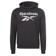 Bluzy sportowe męskie - Bluza dresowa męska REEBOK kangurka - miniaturka - grafika 1