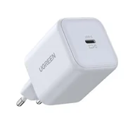 Ładowarki do telefonów - UGREEN Szybka ładowarka sieciowa GaN 1x USB-C 45W biała X524 65053 - miniaturka - grafika 1
