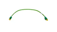 Patchcordy - Kabel krosowy (Patch Cord) Sf/utp kat.6A zielony 0 - miniaturka - grafika 1