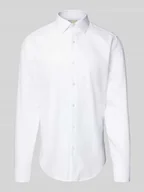 Koszule męskie - Koszula biznesowa o kroju slim fit z kołnierzykiem typu kent - miniaturka - grafika 1