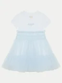 Sukienki i spódniczki dla dziewczynek - Guess Sukienka codzienna K5RK14 K6YW0 Biały Regular Fit - miniaturka - grafika 1