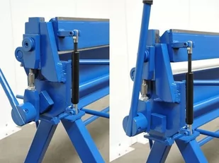 MAAD ZG-1400/2.0 ZAGINARKA GIĘTARKA KRAWĘDZIARKA DEKARSKA DO BLACHY MAAD ZG-1400/2.0 - Giętarki - miniaturka - grafika 4