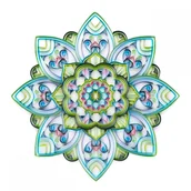 Quilling - Zestaw do Quillingu Paski Piękna Mandala 2 40x50 cm - miniaturka - grafika 1