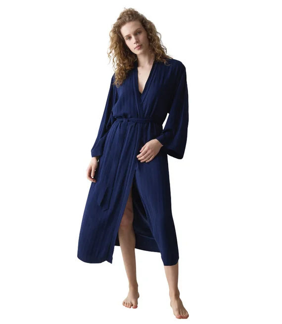 Szlafrok damski Triumph Amourette Jacquard Long Robe-36/38